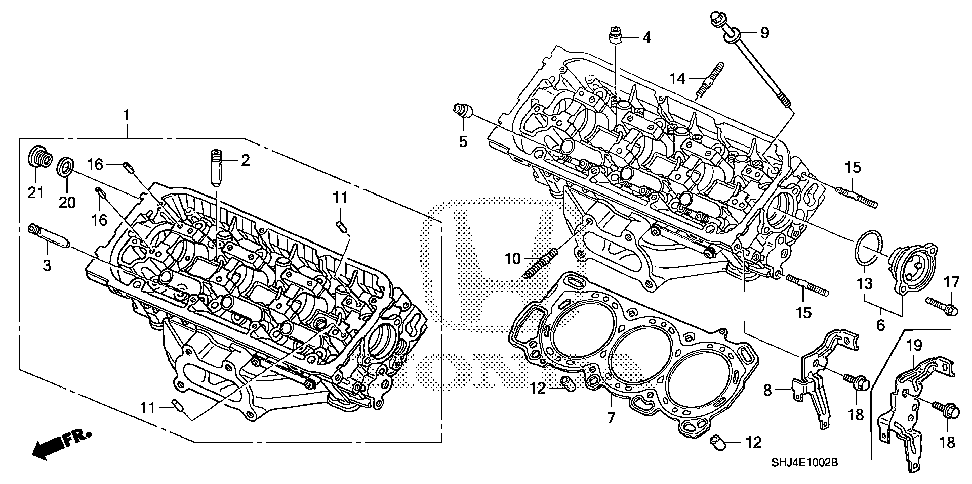 36533-RGM-A00 | STAY, FR. LAF SENSOR CONNECTOR - Bernardi Parts Honda