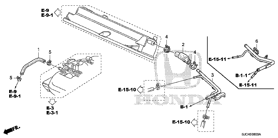 11856-RJE-A00 - TUBE, PCV