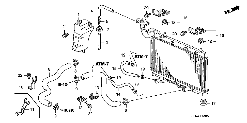 19519-PYD-015 - CLAMP, WATER HOSE