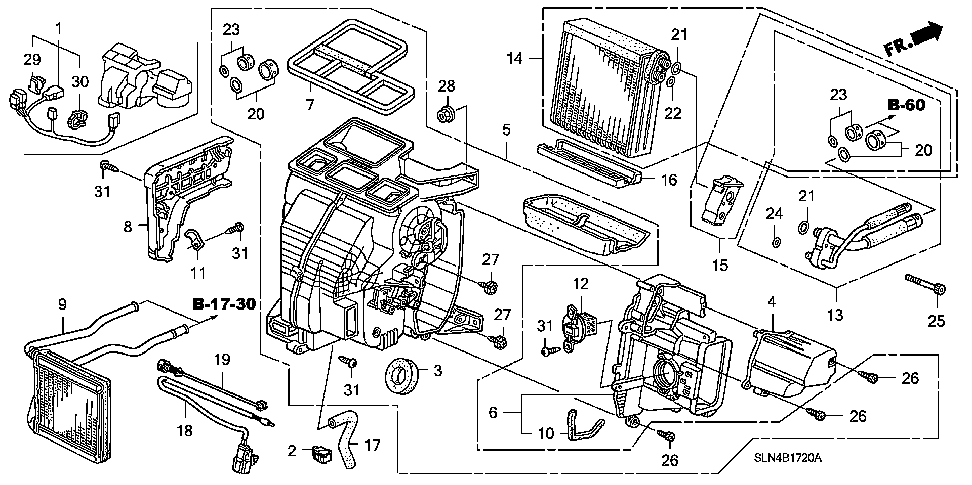 79027-SAA-G01 - CASE, EXPANSION VALVE COVER