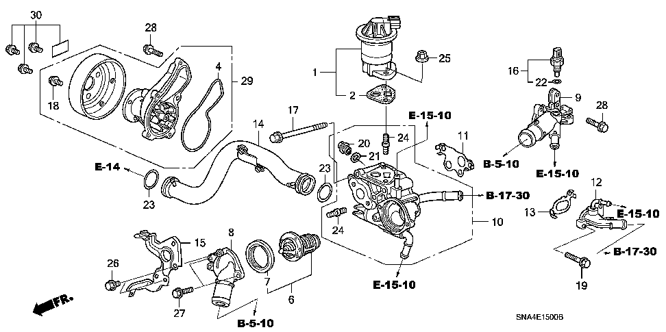 19505-RNA-A00 - PIPE ASSY., CONNECTING