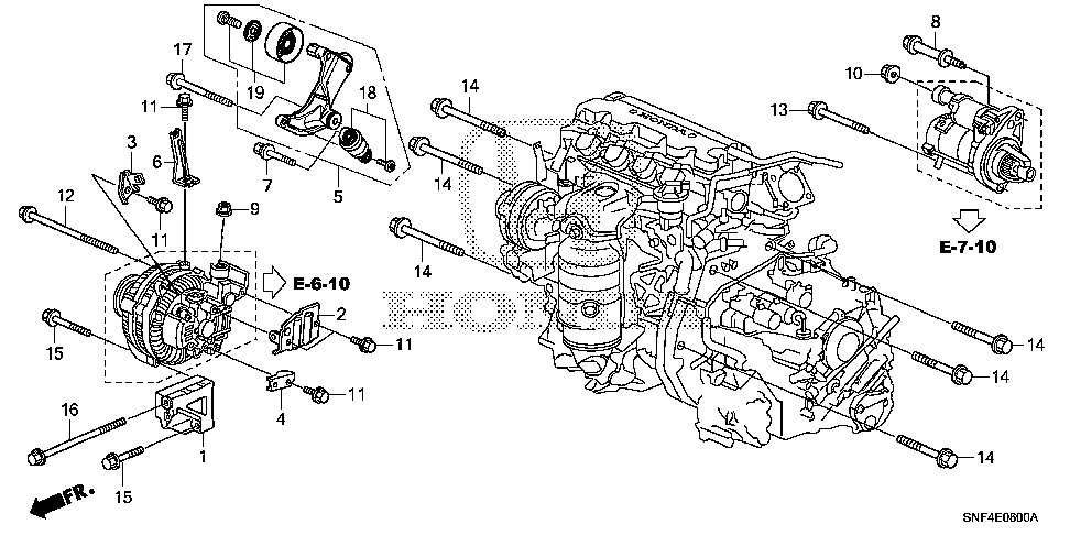 31170-RWK-035 - TENSIONER ASSY., AUTO