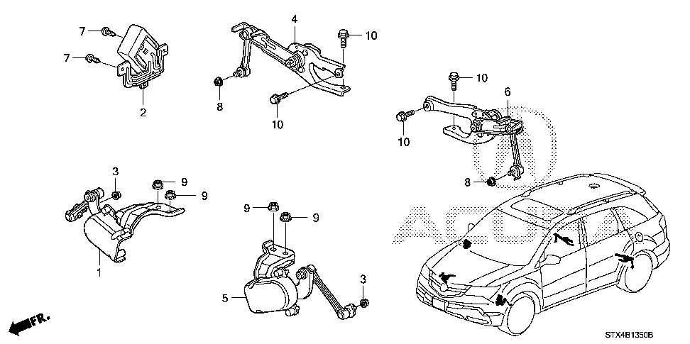 33137-STX-A01 - LEVELING UNIT, AUTO