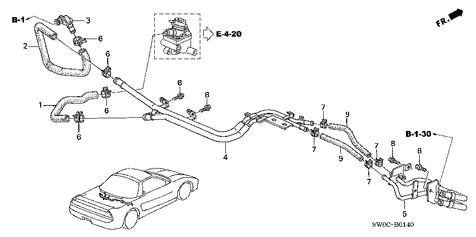 18801-PR7-010 - PIPE A, SECOND AIR