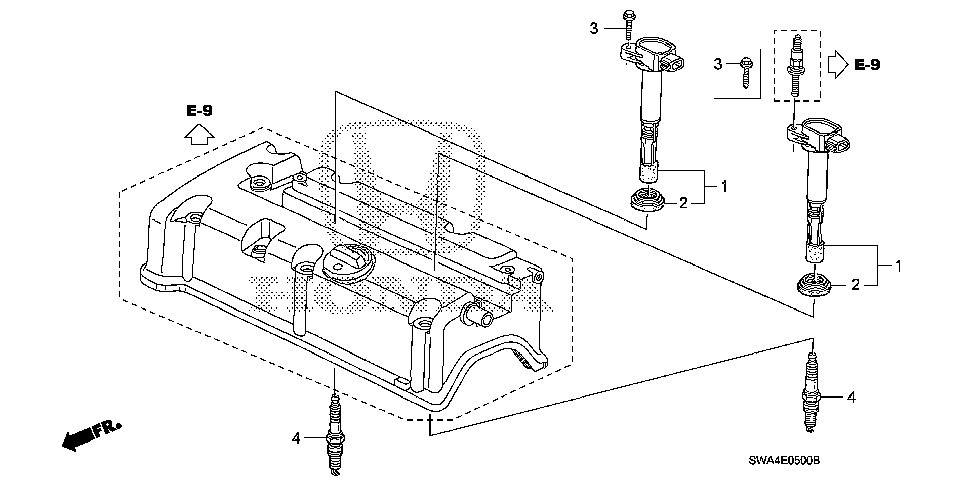12290-R40-A01 - SPARK PLUG (ILZKR7B-11S) (NGK)