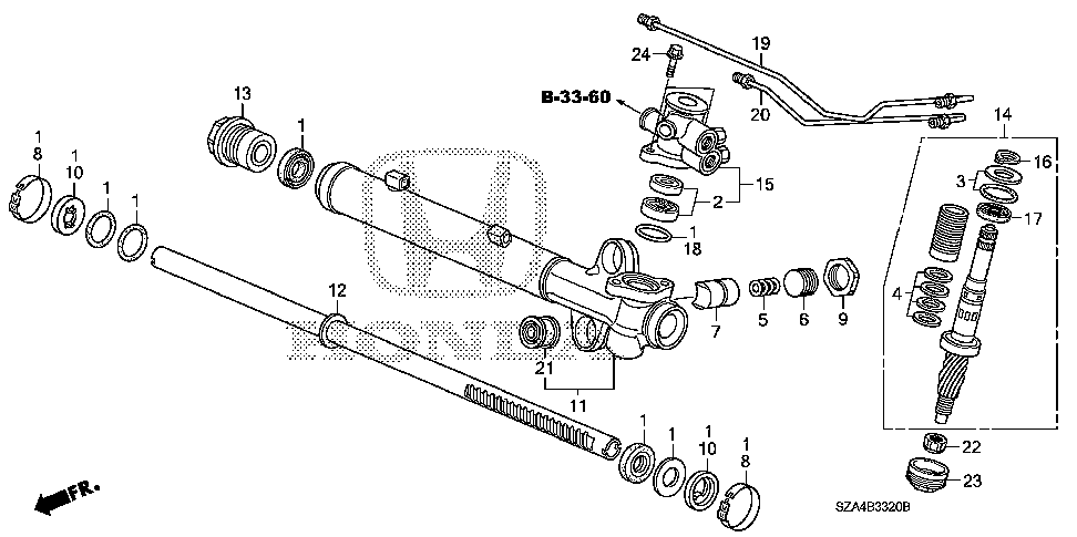 53670-SZA-A01 - PIPE A, CYLINDER