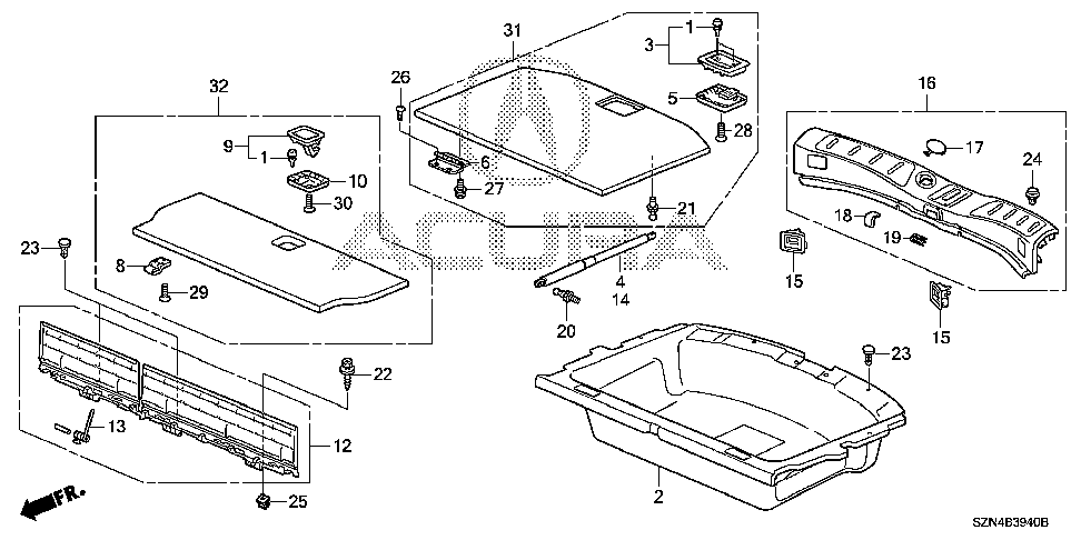 93500-06012-0G - SCREW, PAN (6X12)