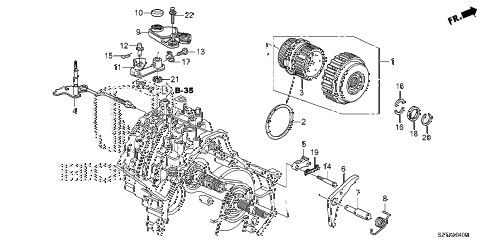 2015 cr-z EX 3 DOOR CVT AT STARTING CLUTCH diagram 2015 cr-z EX 3 DOOR CVT AT STARTING CLUTCH diagram