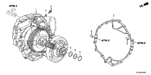 2015 cr-z EX 3 DOOR CVT AT INTERMEDIATE PLATE diagram 2015 cr-z EX 3 DOOR CVT AT INTERMEDIATE PLATE diagram