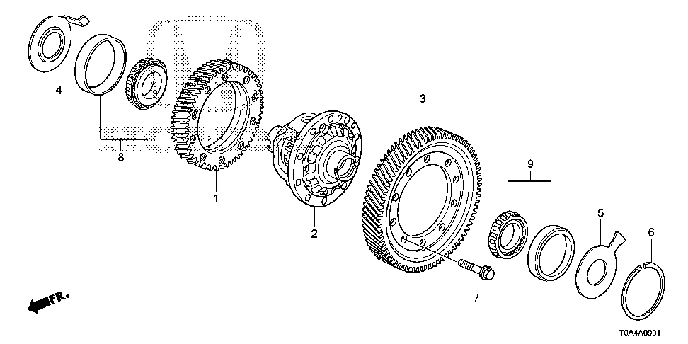 41100-R5L-000 - DIFFERENTIAL