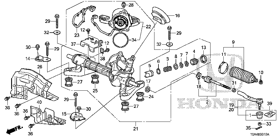53602-T0A-A02 - MOTOR