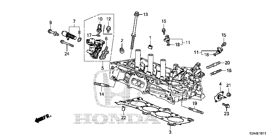 12251-5A2-A01 - GASKET, CYLINDER HEAD (NIPPON LEAKLESS)