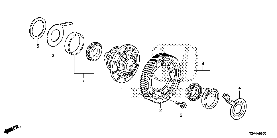 41100-RJ2-000 - DIFFERENTIAL