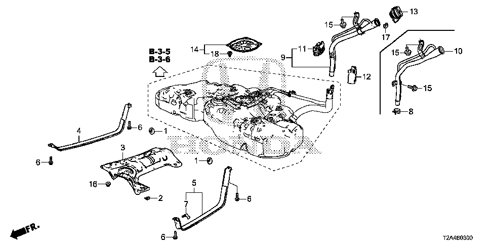 17669-T2A-A01 - COVER, FILLER CONNECTOR