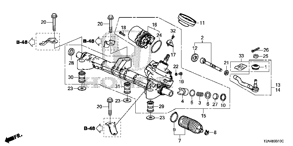 53602-TV0-E01 - MOTOR