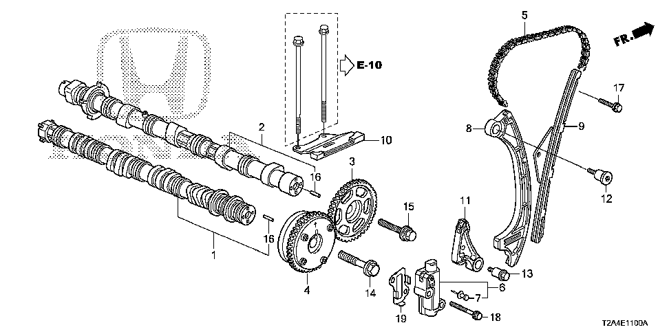 14520-5A2-A01 - ARM, CAM CHAIN TENSIONER