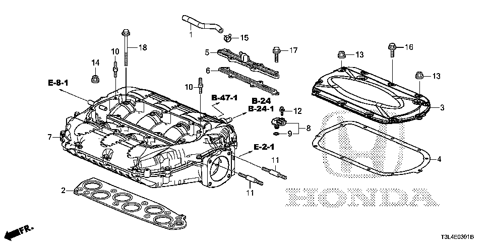 17160-5G2-A00 - MANIFOLD, IN.