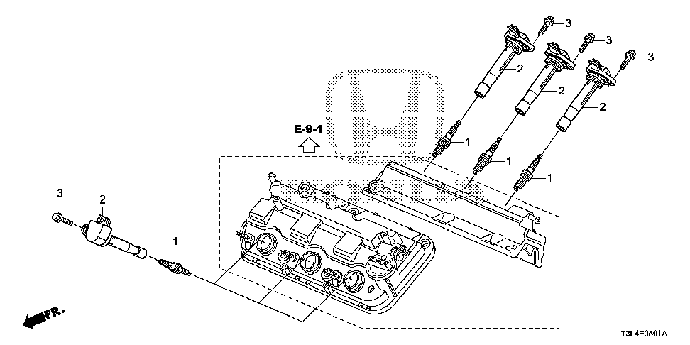 12290-R70-A02 - SPARK PLUG (SXU22HCR11) (DENSO)