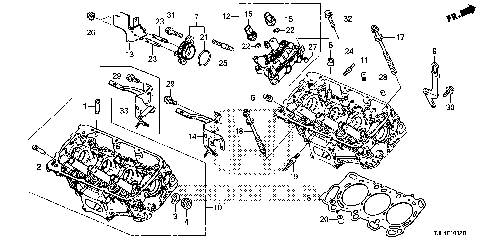 15820-5G2-A01 - VALVE ASSY., RR. SPOOL