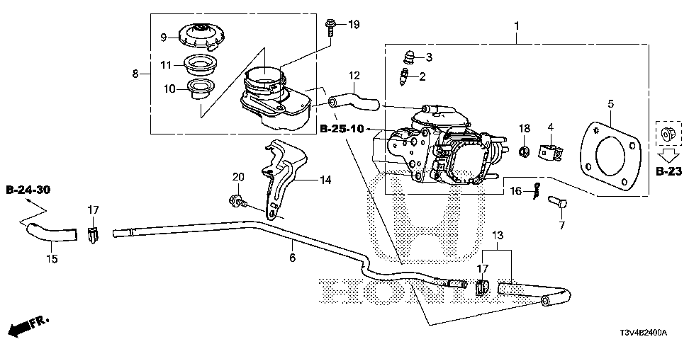 46369-T3V-A00 - PIPE, SUCTION