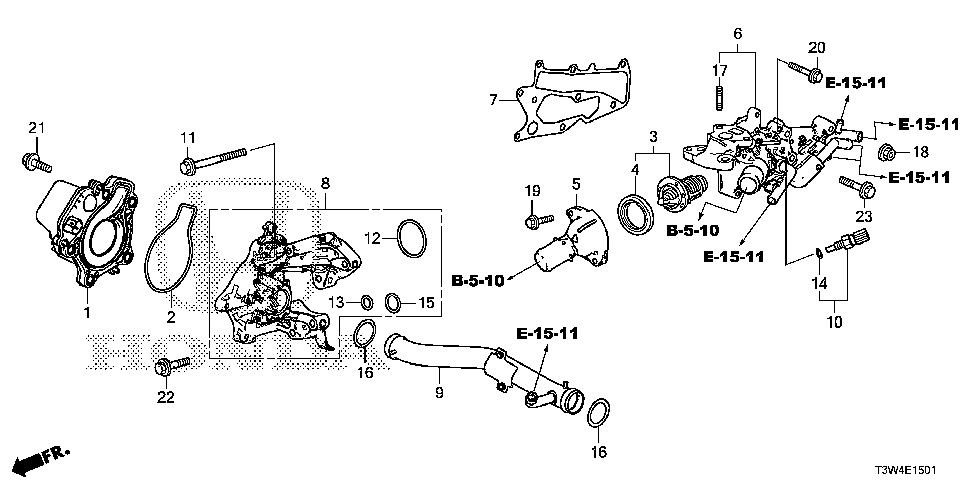 19505-5Y3-J00 - PIPE ASSY., CONNECTING