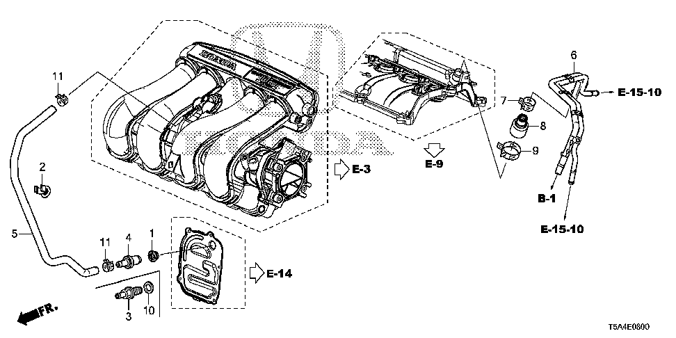 90602-5R0-003 - CLAMP, TUBE (D25)