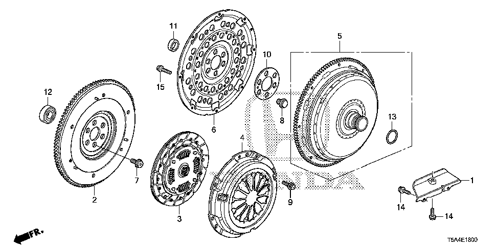 22200-5W9-005 - DISK, FRICTION