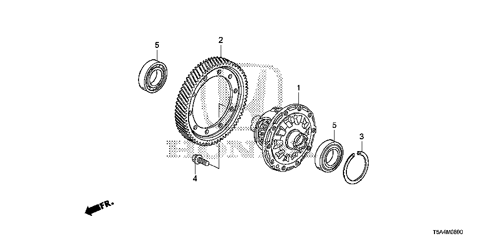 41100-RF8-E00 - DIFFERENTIAL