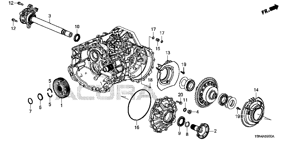 48961-58H-A00 - PIPE (17.8X18.5)