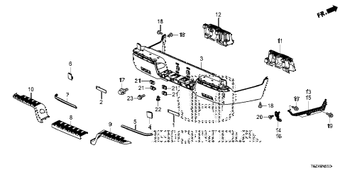 Honda Ridgeline Parts Diagram - General Wiring Diagram