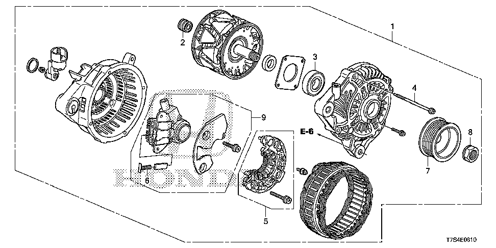 31150-5FK-T01 - REGULATOR SET