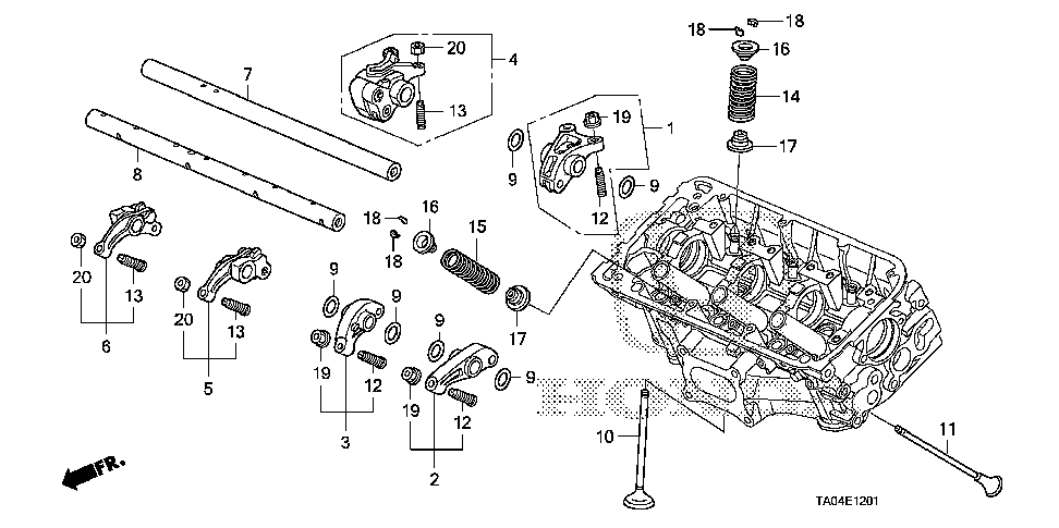 14711-RKG-000 - VALVE, IN.