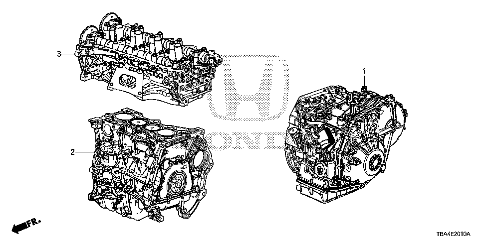 10002-5AA-A02 - GENERAL ASSY., CYLINDER BLOCK