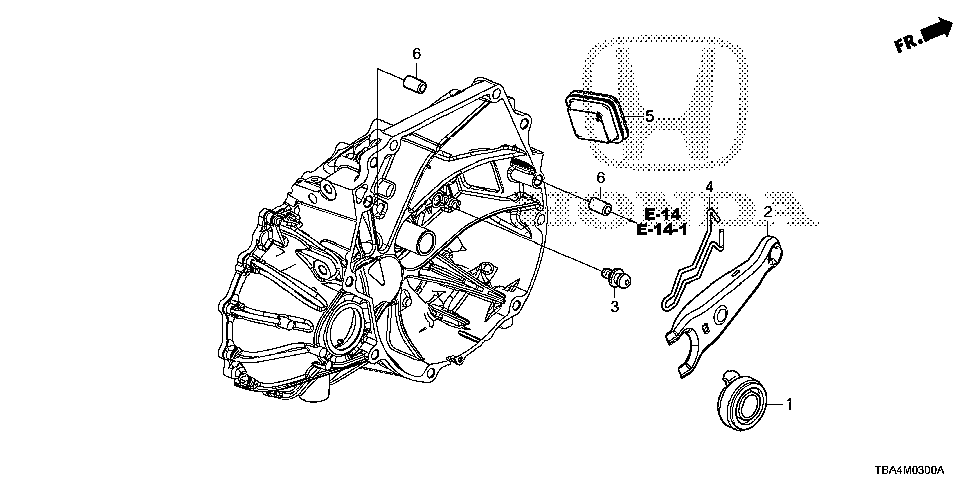 22841-R68-000 - BOOT, RELEASE FORK