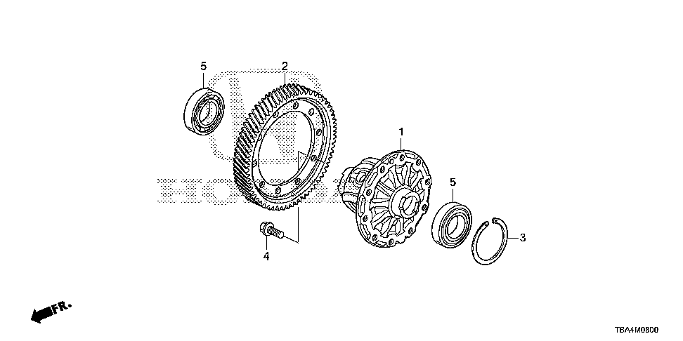41100-57A-000 - DIFFERENTIAL
