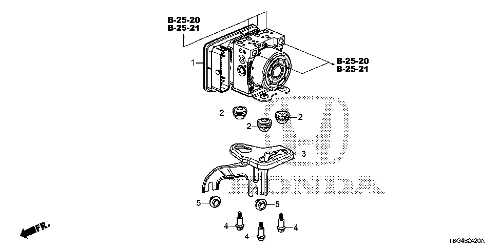 57100-TBA-A16 - MODULATOR ASSY., VSA (REWRITABLE)