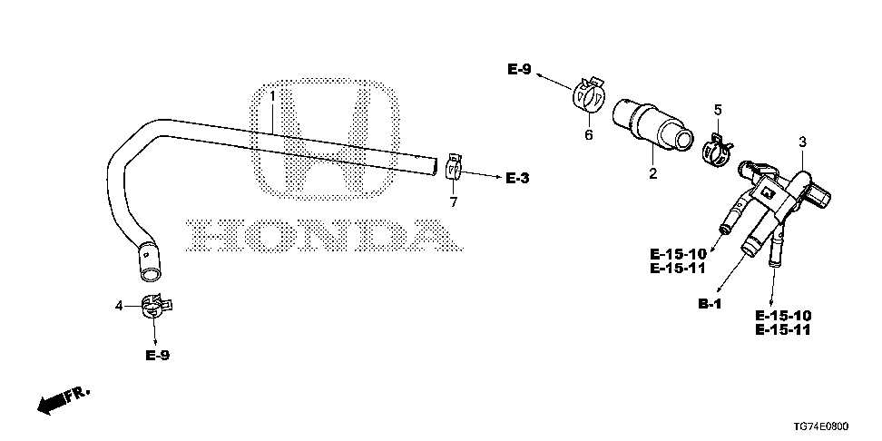 11856-RLV-A00 - TUBE, PCV