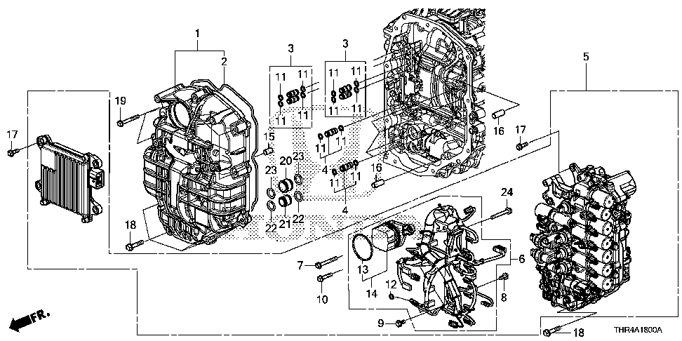 90002-5MX-A01 - BOLT, FLANGE (6X50)