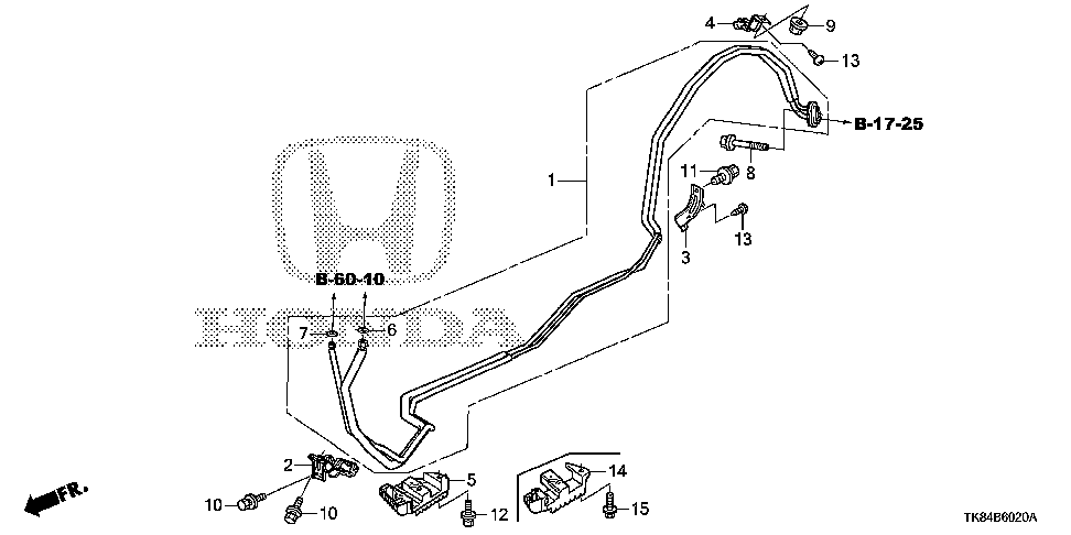 80391-TK8-A00 - PROTECTOR, AIR CONDITIONER PIPE