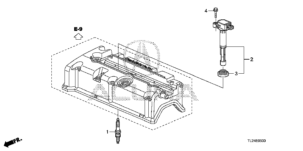 30520-RL5-A01 - COIL ASSY., PLUG HOLE