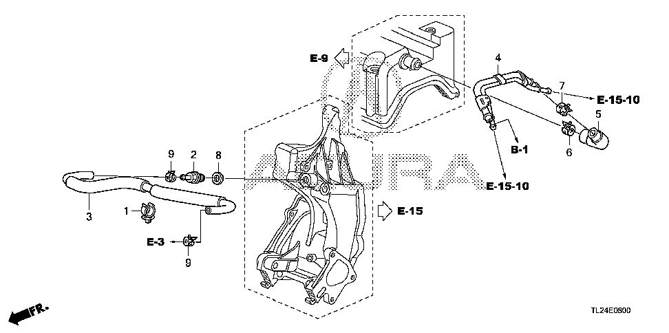 17131-R40-A00 - TUBE, PCV