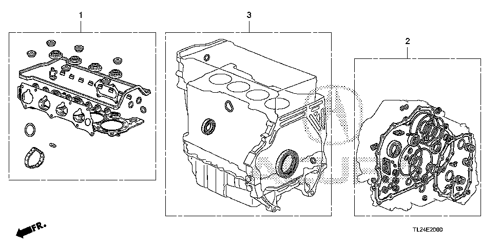 06110-R44-A00 - GASKET KIT, CYLINDER HEAD