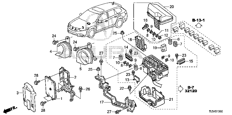 37820-RL5-A61 - CONTROL MODULE, ENGINE (REWRITABLE)