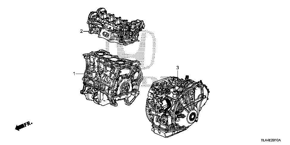 10002-5PA-A00 - GENERAL ASSY., CYLINDER BLOCK