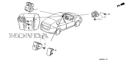 Honda online store : 2012 insight switch parts