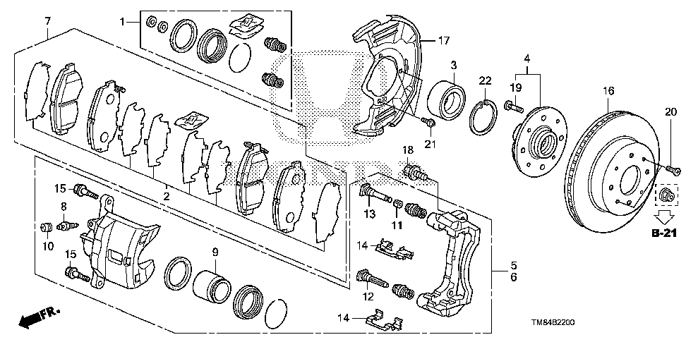 45255-TF0-950 - SPLASH GUARD