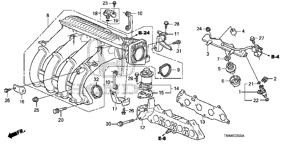 16620-RBJ-A01 - PIPE, FUEL