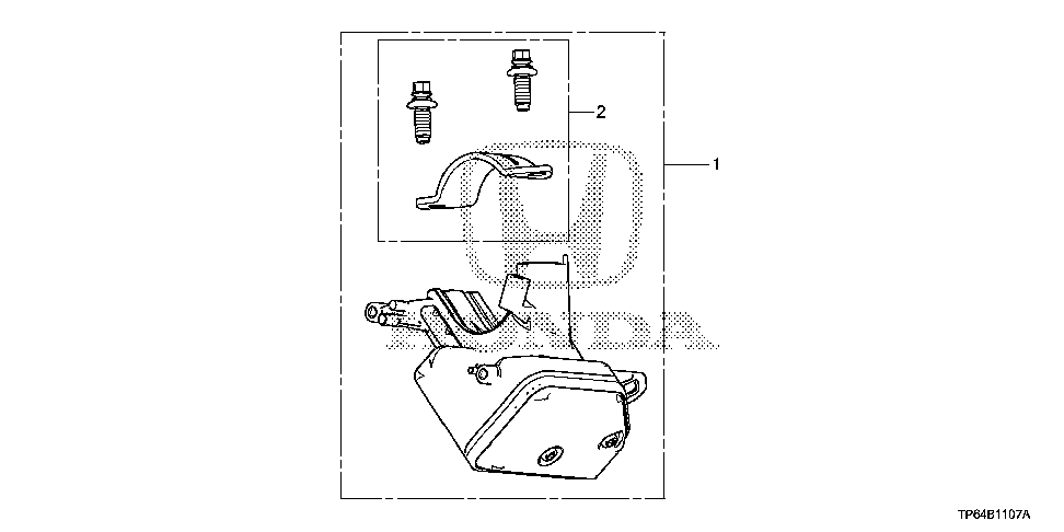 06351-T2A-A11 - LOCK ASSY., STEERING
