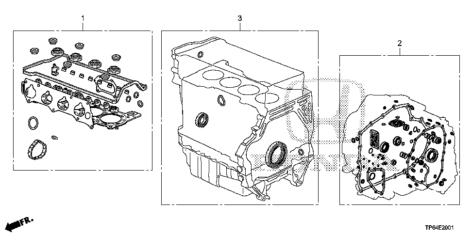 06112-RY6-000 - GASKET KIT, AT TRANSMISSION