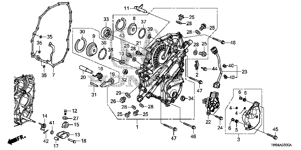 22754-RZ2-000 - PIPE, LUBRICATION